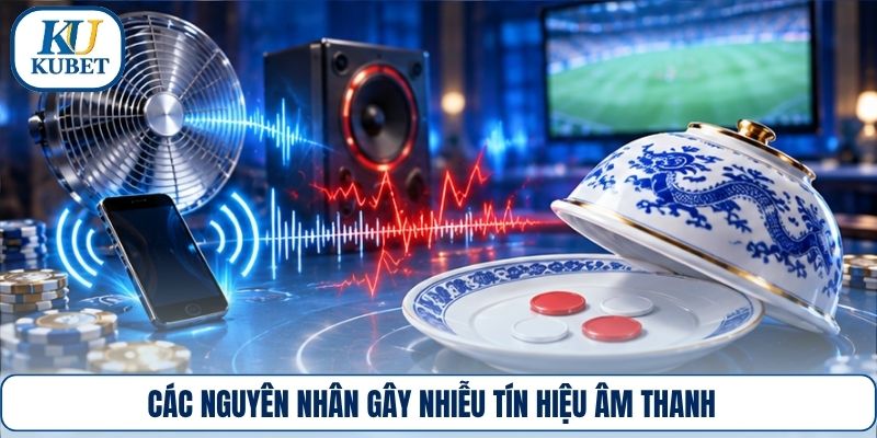 Các nguyên nhân gây nhiễu tín hiệu âm thanh