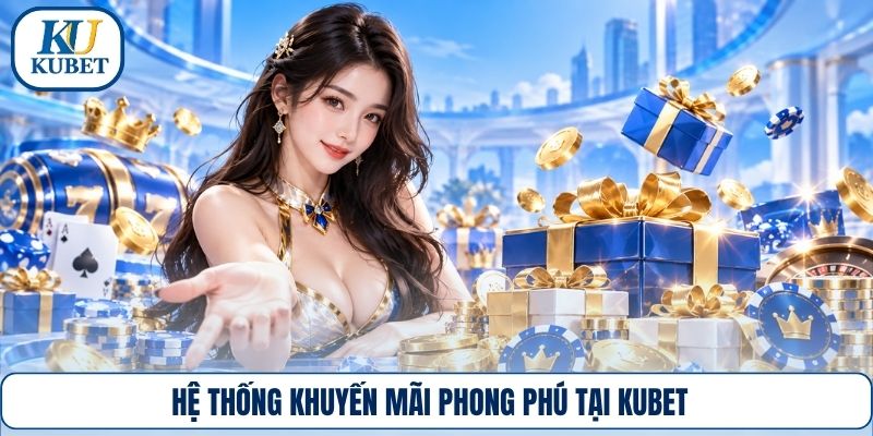Hệ thống khuyến mãi phong phú tại Kubet